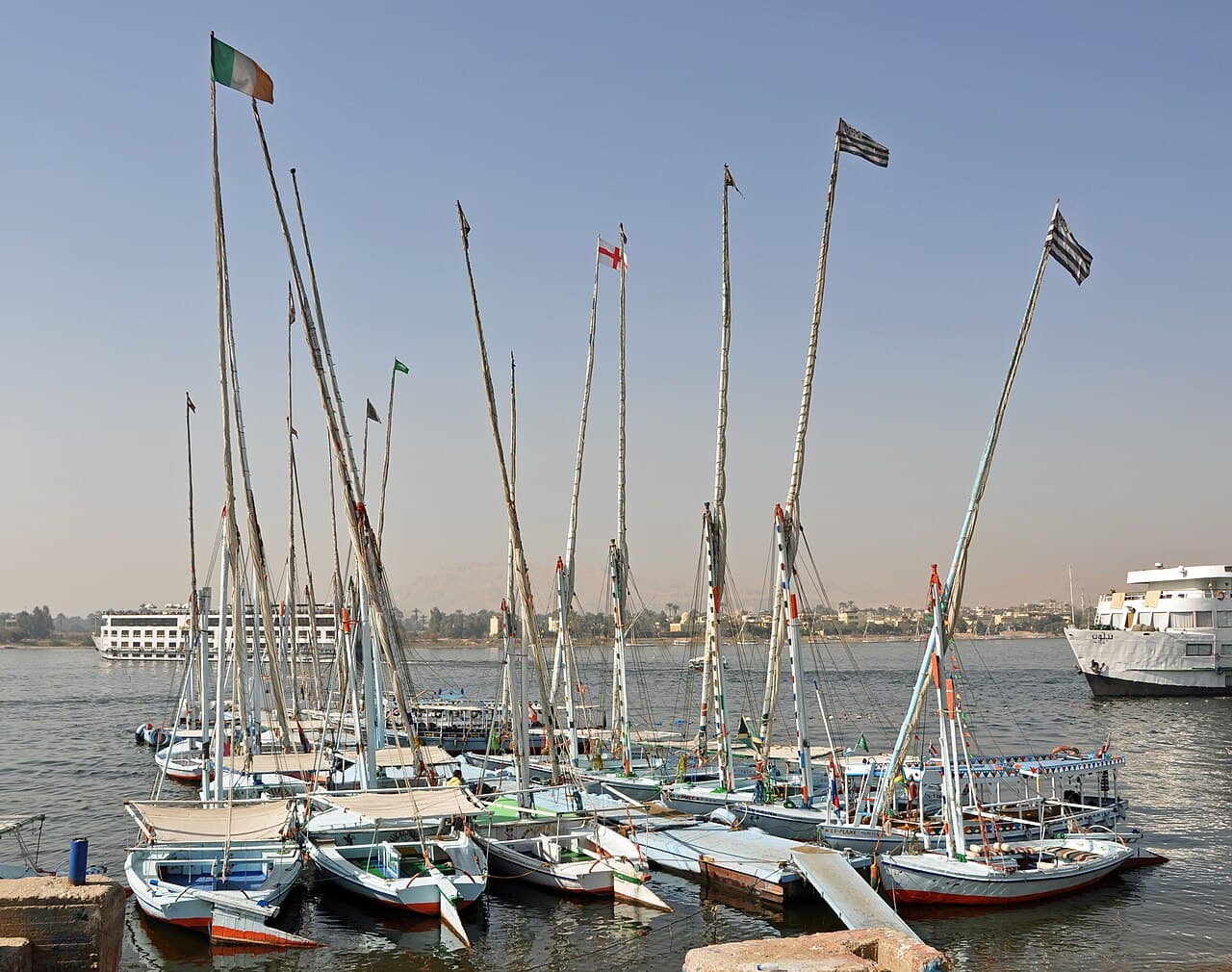 Felucca on the Nile, Kom Ombo