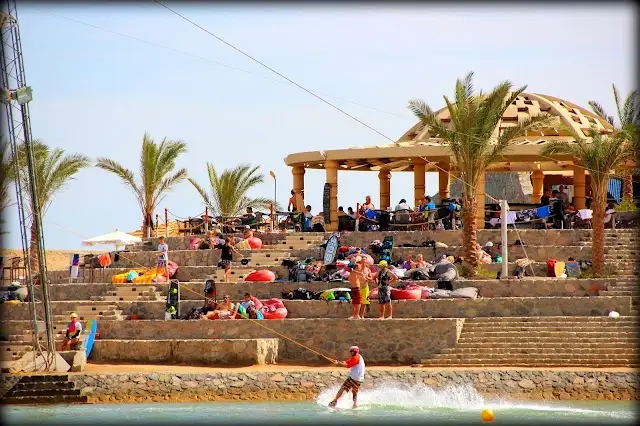 Sliders cable & Aqua Parks El Gouna