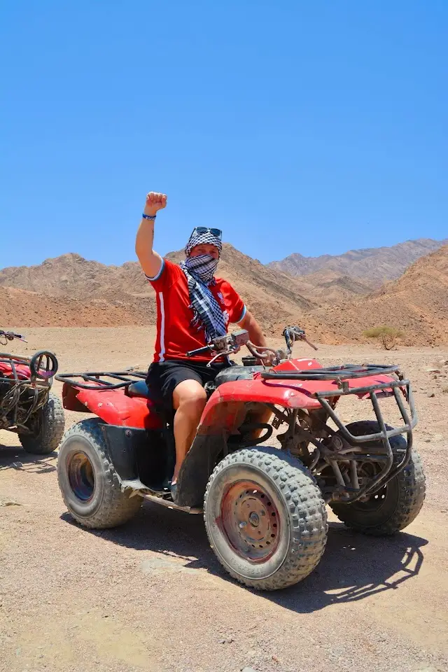 Desert quad bike & Bedouin dinner